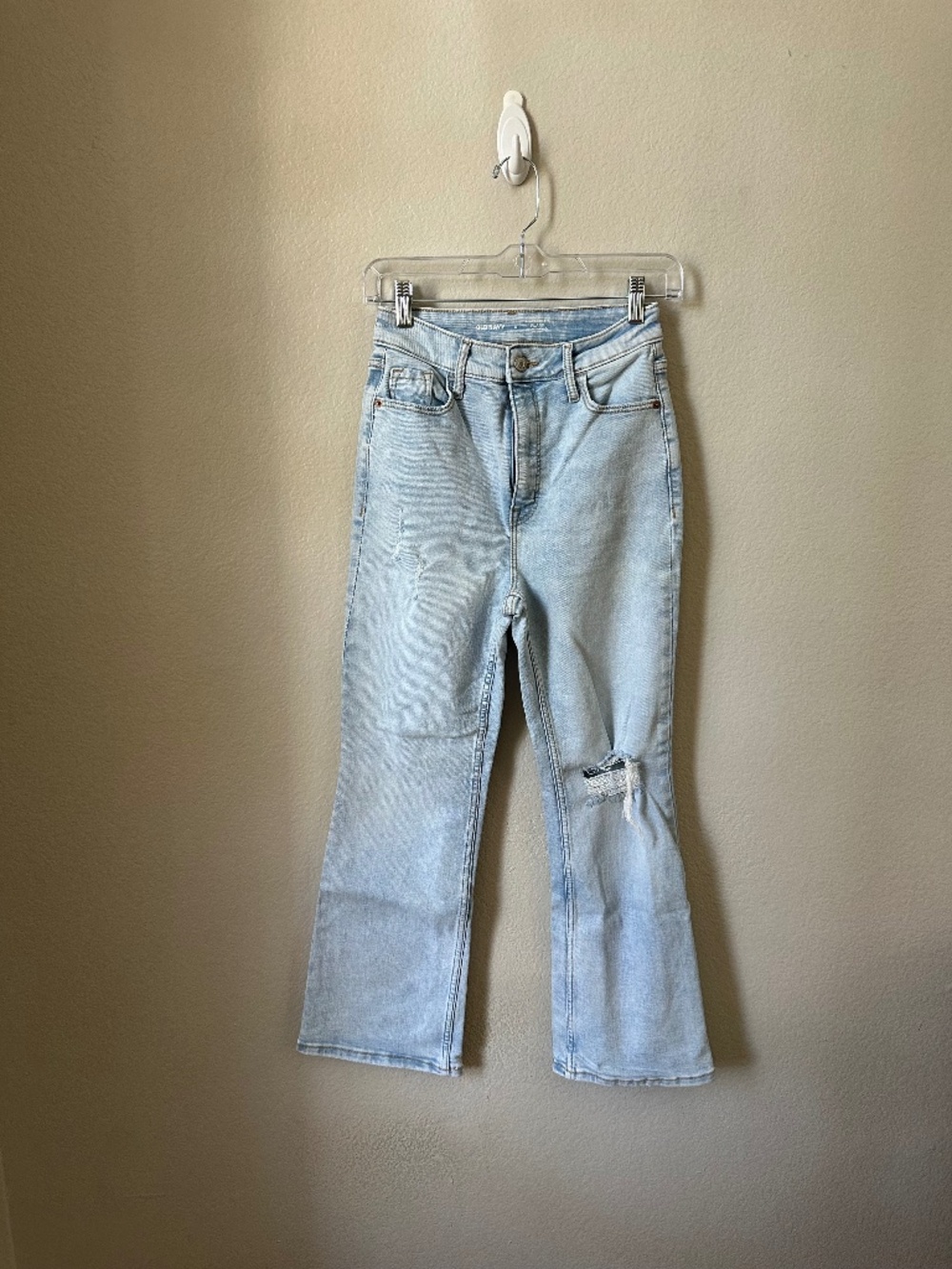 Womens' High Rise Flare Jeans